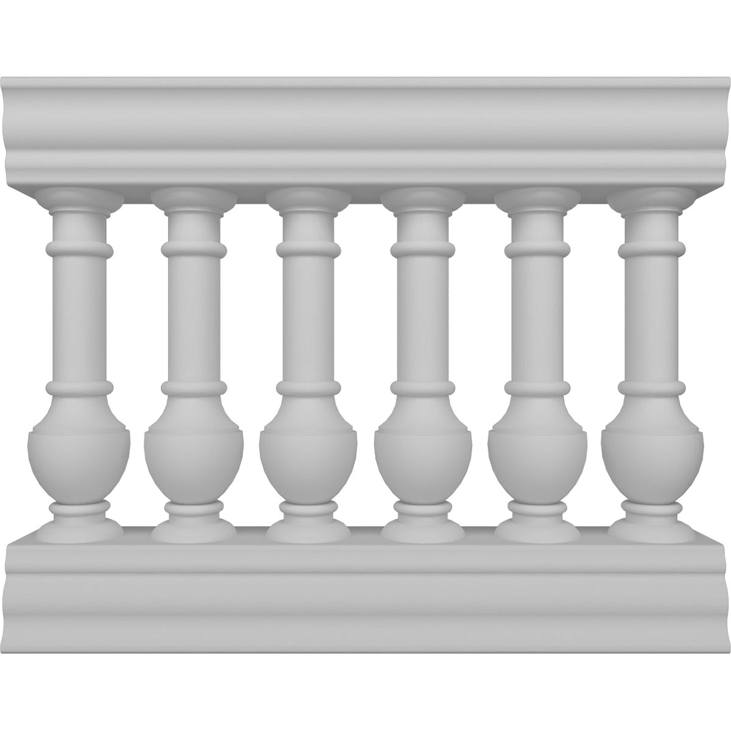 Ekena Millwork FiberThane York Fiberglass Deck Rail Kit