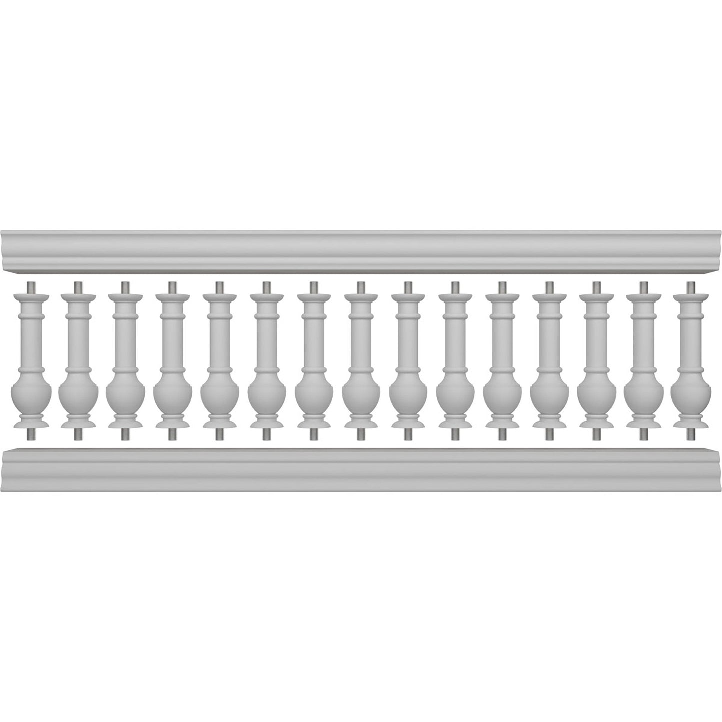 Ekena Millwork FiberThane York Fiberglass Deck Rail Kit