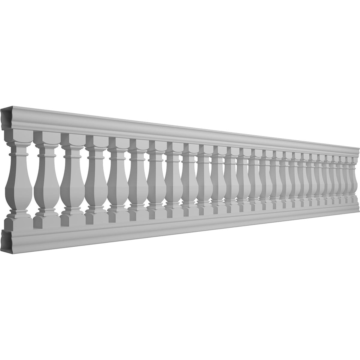 Ekena Millwork FiberThane Arcadian Fiberglass Deck Rail Kit