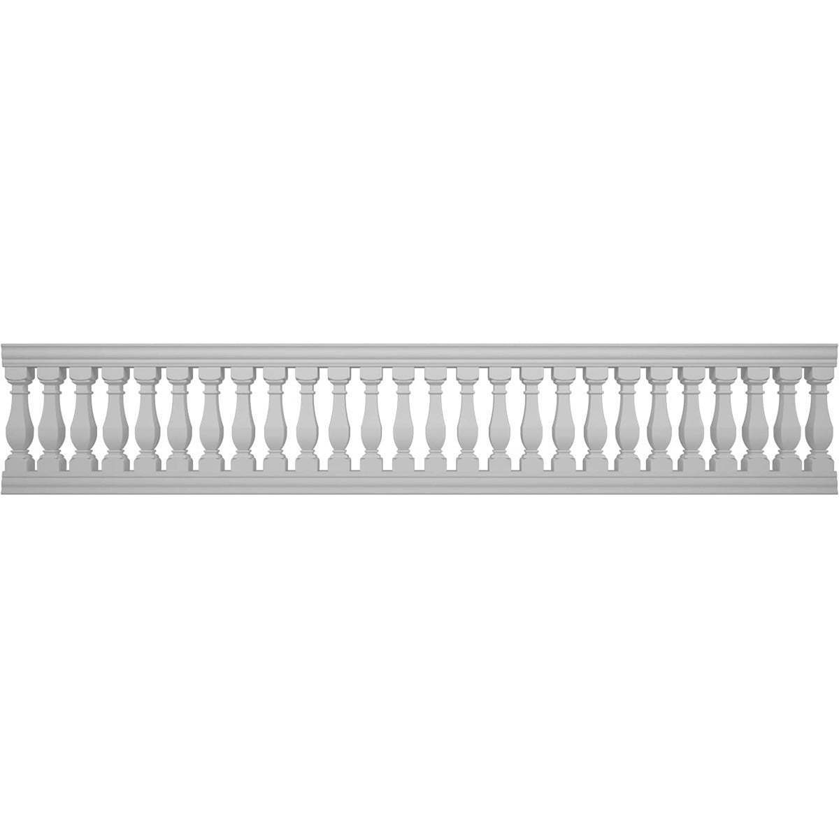 Ekena Millwork FiberThane Arcadian Fiberglass Deck Rail Kit