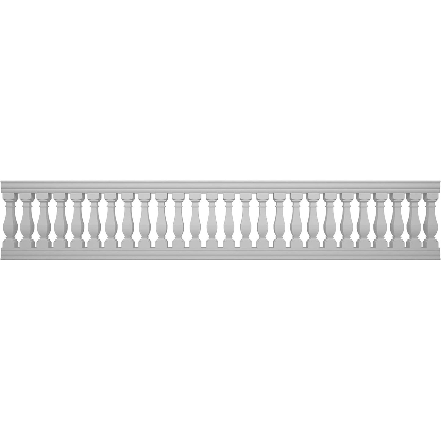 Ekena Millwork FiberThane Arcadian Fiberglass Deck Rail Kit