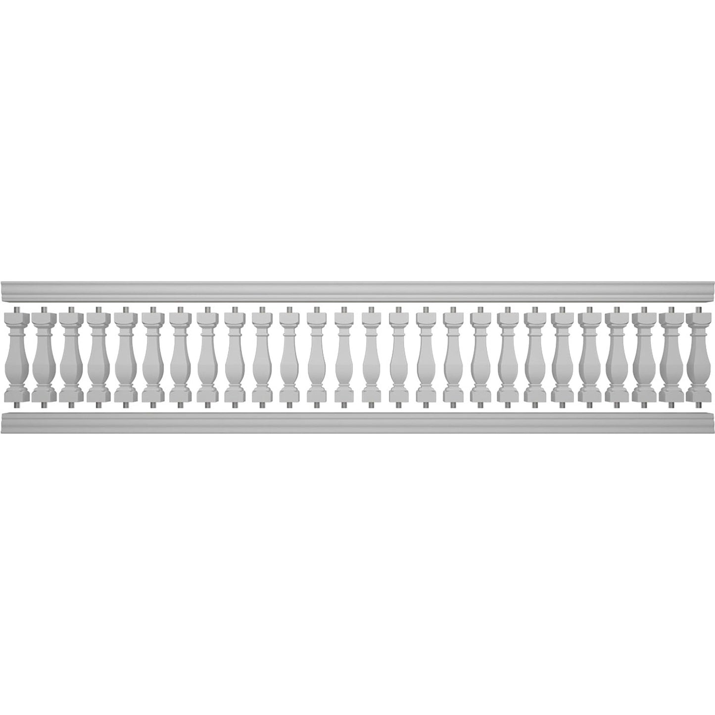 Ekena Millwork FiberThane Arcadian Fiberglass Deck Rail Kit