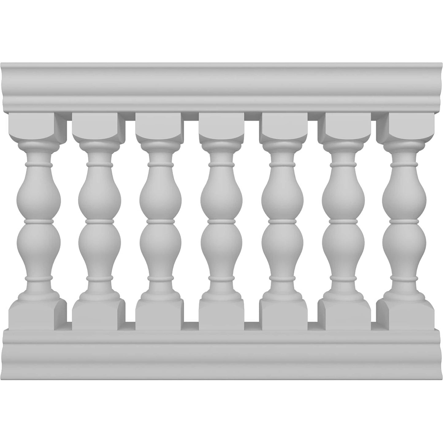 Ekena Millwork FiberThane Avalon Fiberglass Deck Rail Kit