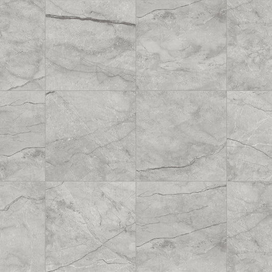 Satori Regent Argento 13-in x 13-in Matte Porcelain Stone Look Floor and Wall Tile (1.17-sq. ft/ Piece)