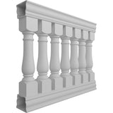 Ekena Millwork FiberThane Oxford Fiberglass Deck Rail Kit