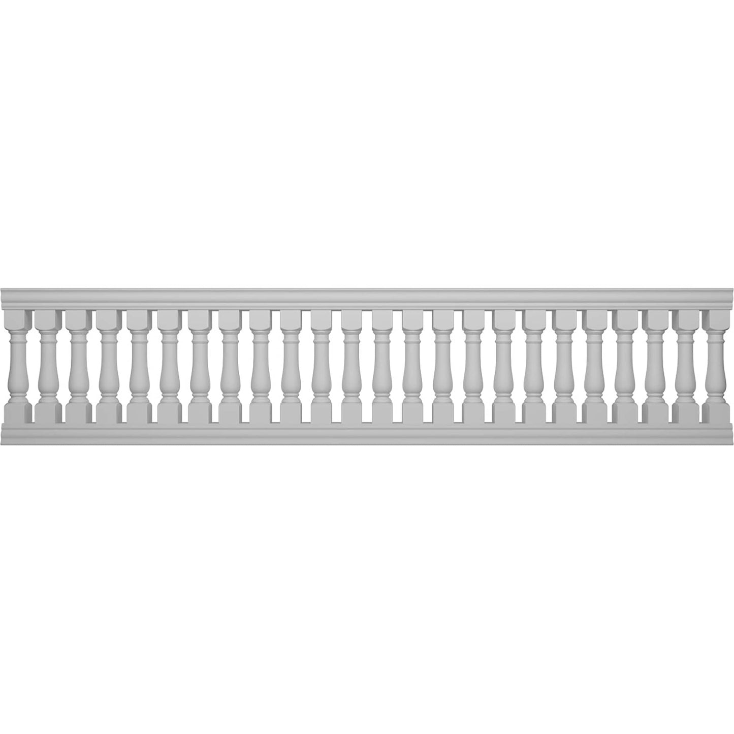 Ekena Millwork FiberThane Oxford Fiberglass Deck Rail Kit