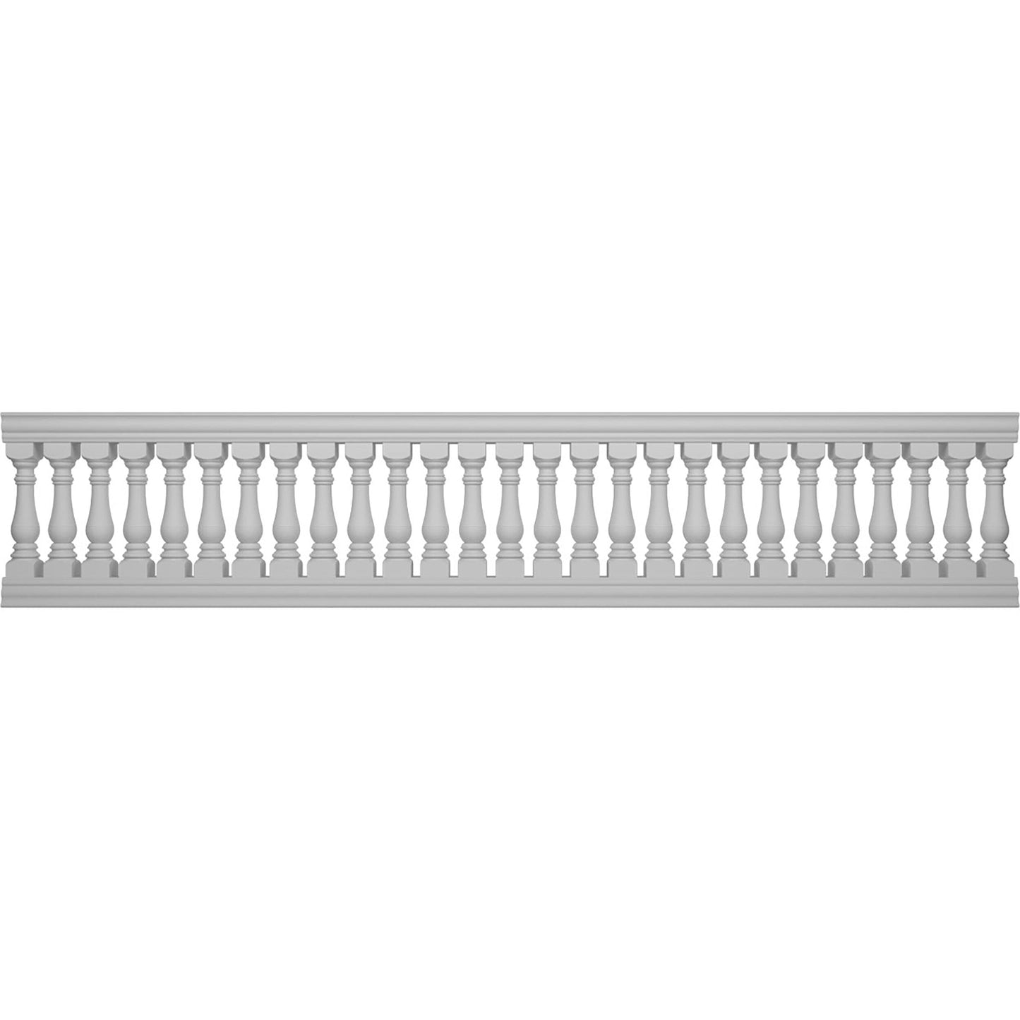 Ekena Millwork FiberThane Bradford Fiberglass Deck Rail Kit