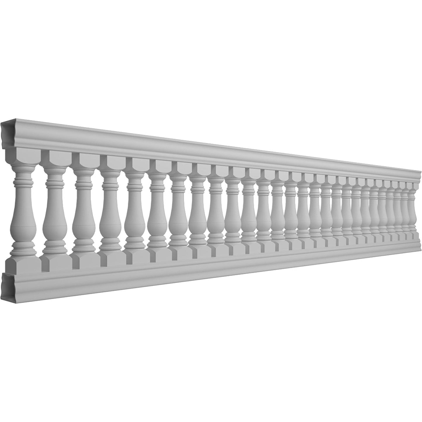 Ekena Millwork FiberThane Bradford Fiberglass Deck Rail Kit
