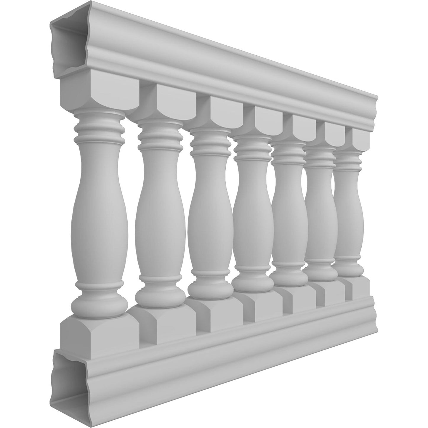 Ekena Millwork FiberThane Embassy Fiberglass Deck Rail Kit