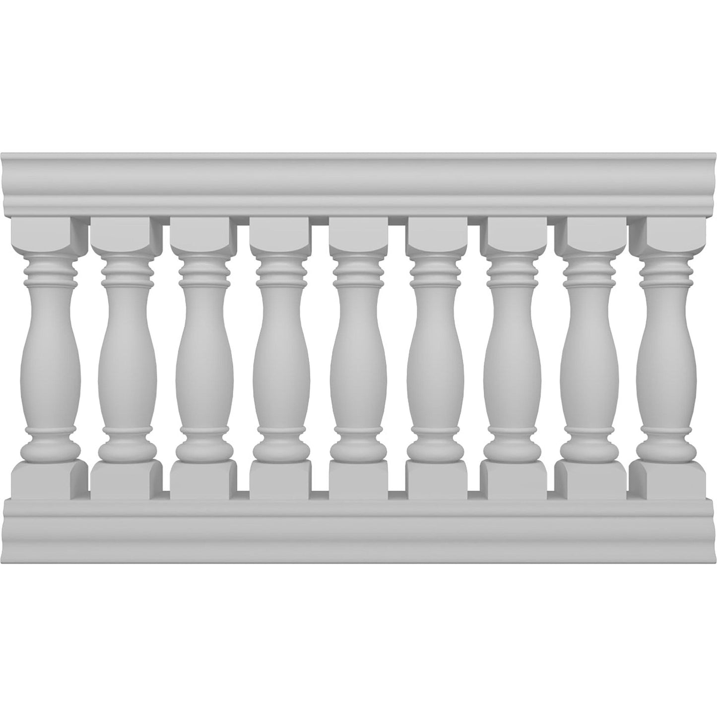 Ekena Millwork FiberThane Embassy Fiberglass Deck Rail Kit