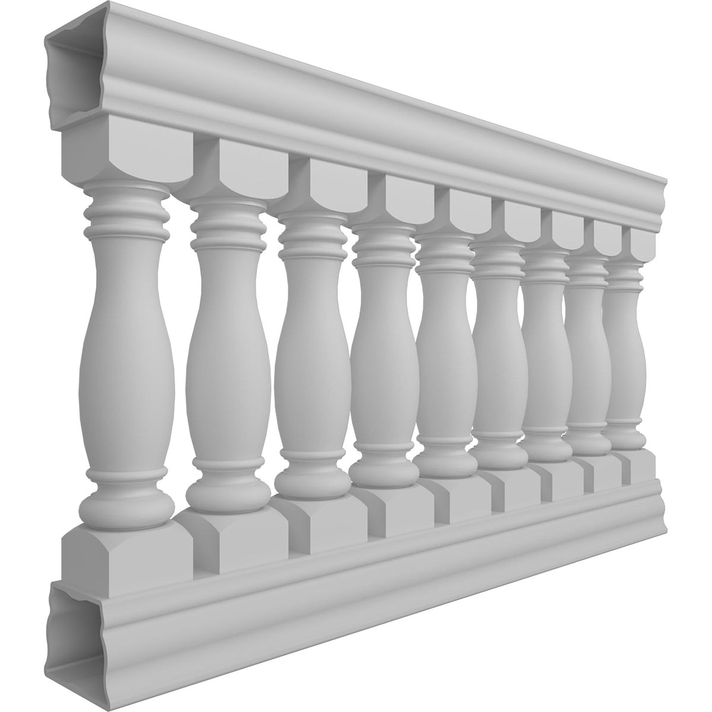 Ekena Millwork FiberThane Embassy Fiberglass Deck Rail Kit