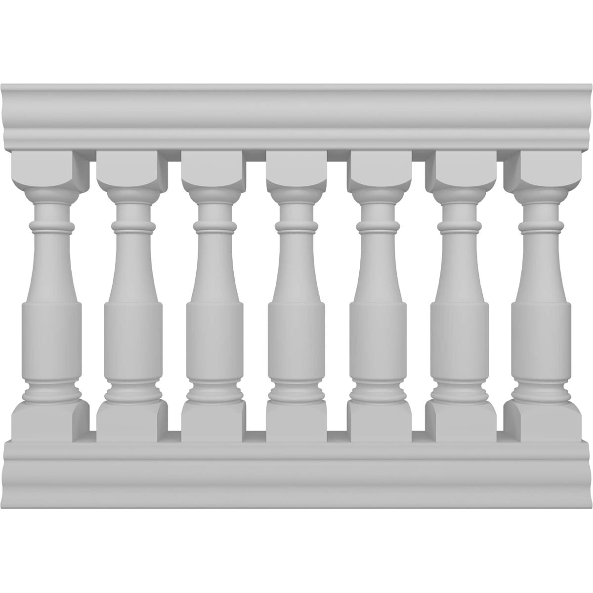 Ekena Millwork FiberThane Hamilton Fiberglass Deck Rail Kit