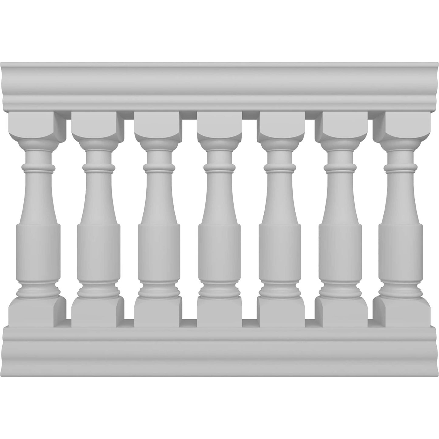 Ekena Millwork FiberThane Hamilton Fiberglass Deck Rail Kit