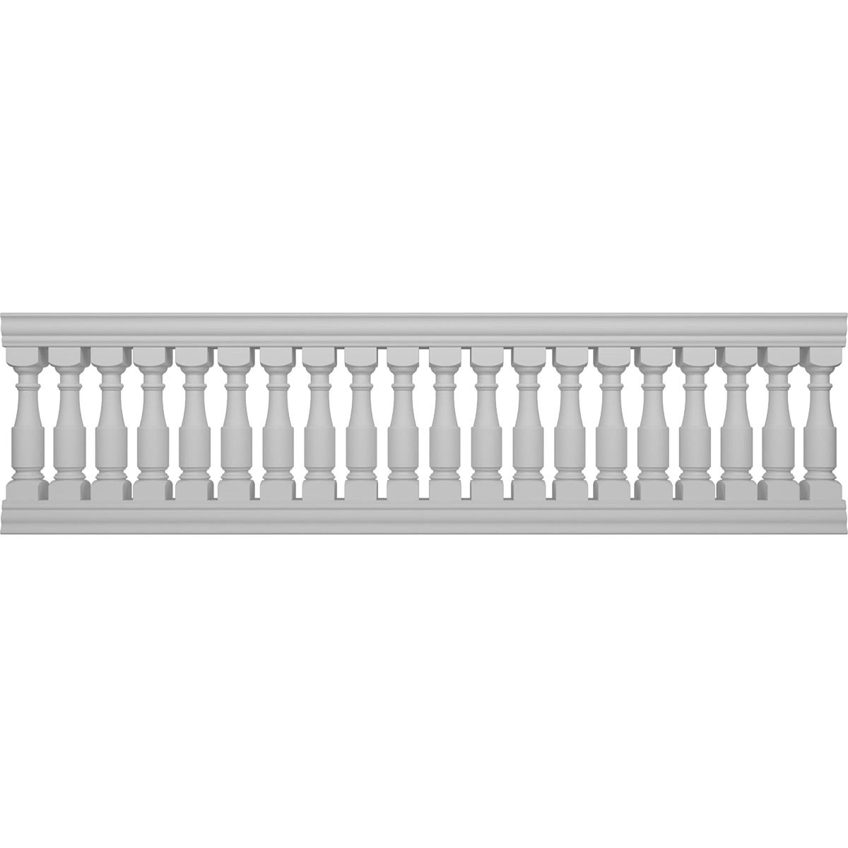 Ekena Millwork FiberThane Hamilton Fiberglass Deck Rail Kit