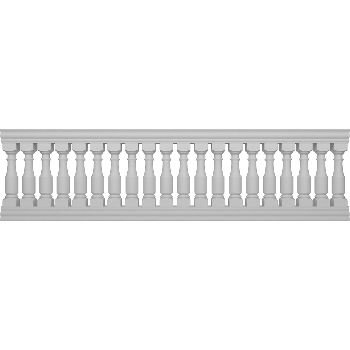 Ekena Millwork FiberThane Hamilton Fiberglass Deck Rail Kit