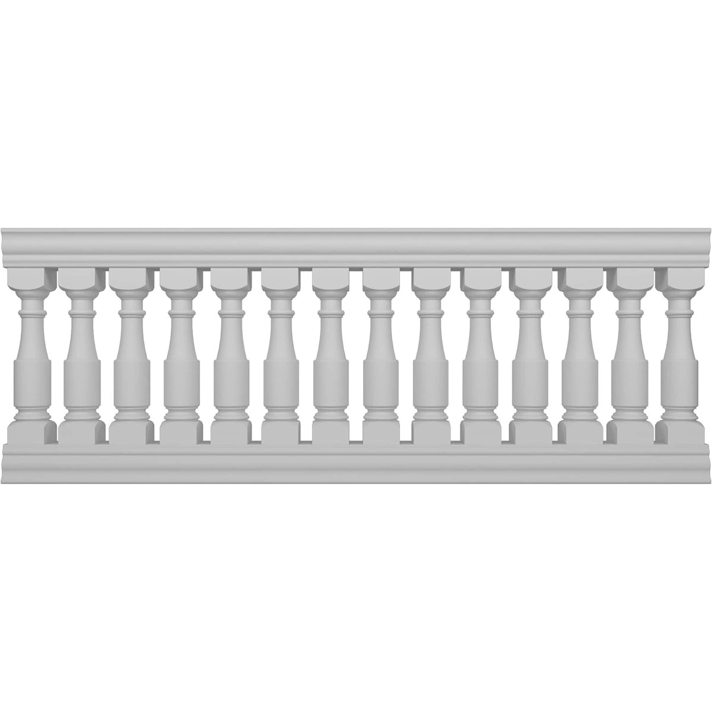 Ekena Millwork FiberThane Hamilton Fiberglass Deck Rail Kit
