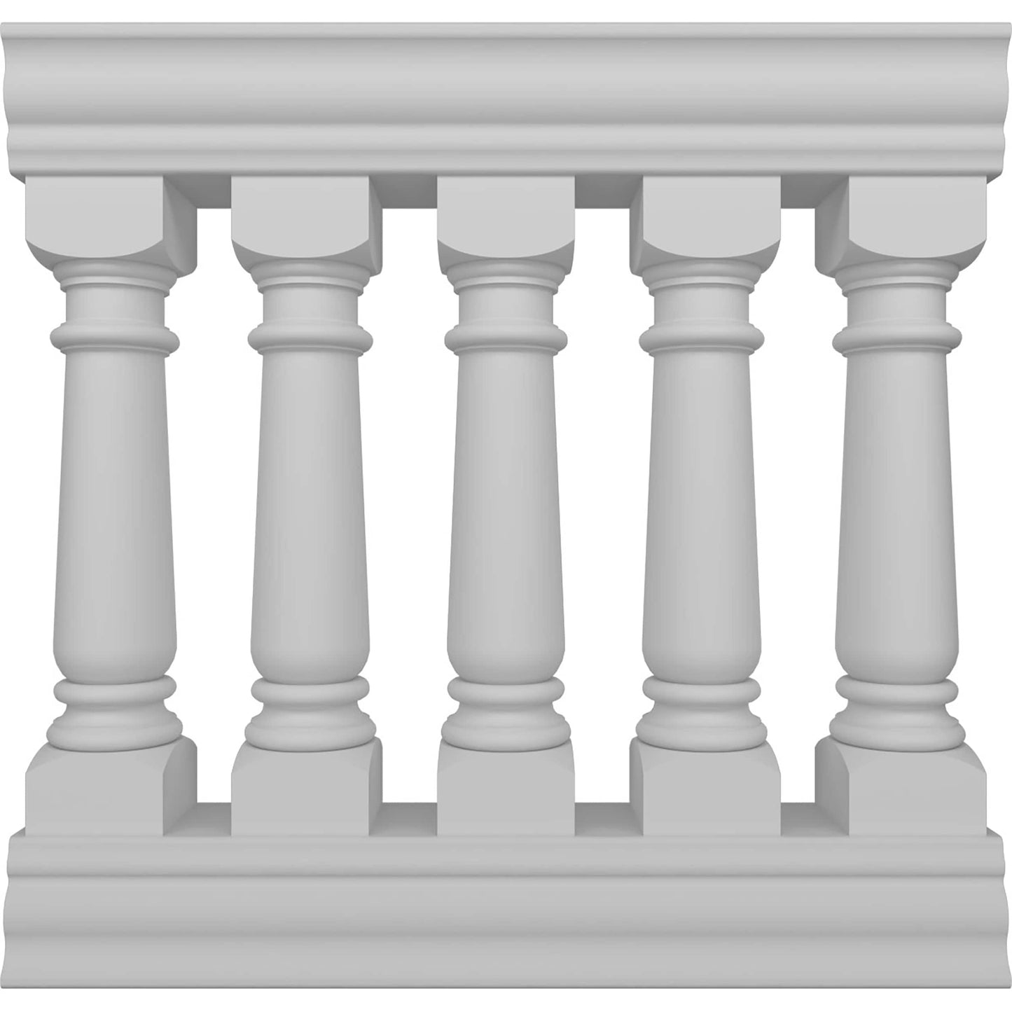 Ekena Millwork FiberThane Wellington Fiberglass Deck Rail Kit