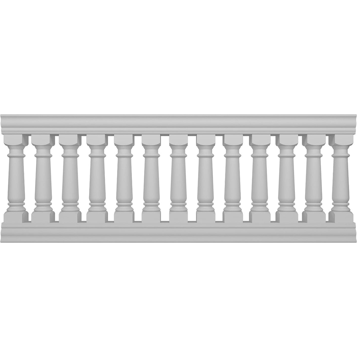 Ekena Millwork FiberThane Wellington Fiberglass Deck Rail Kit