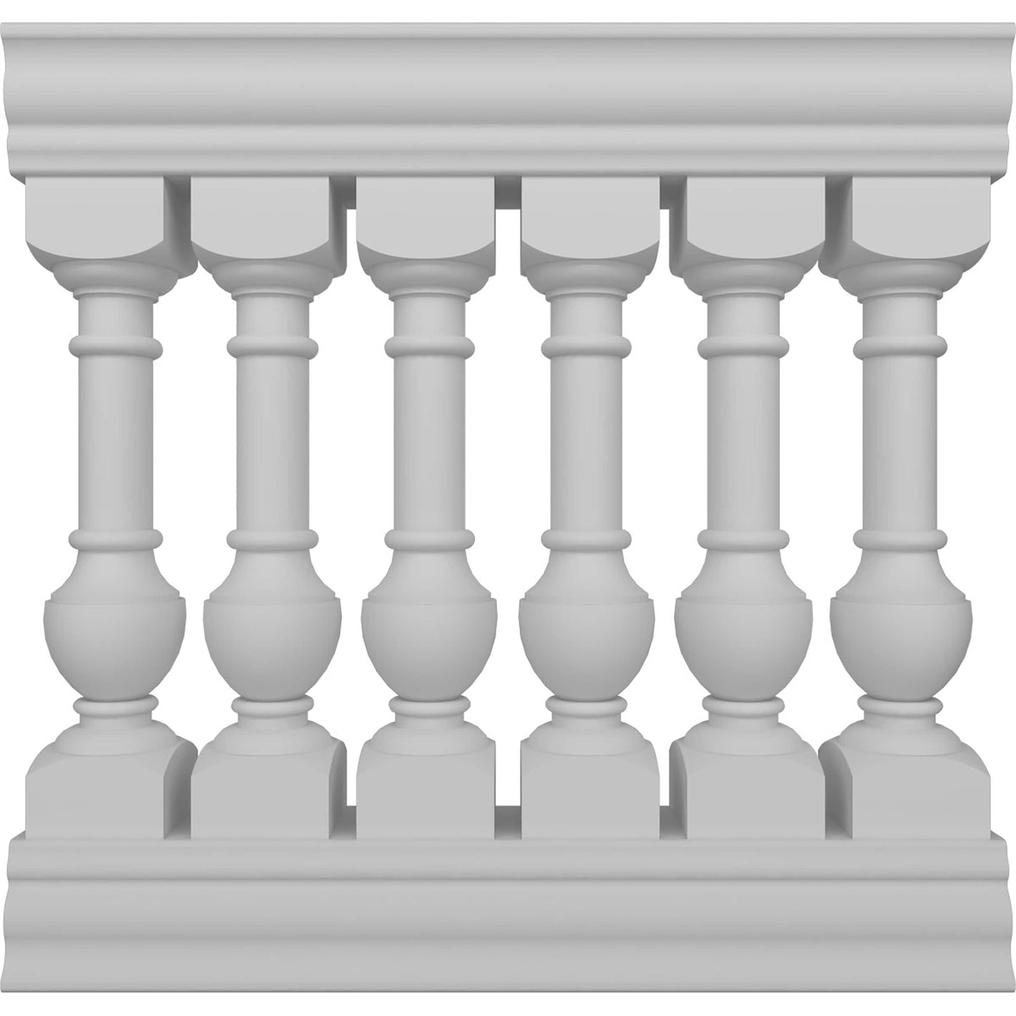 Ekena Millwork FiberThane York Fiberglass Deck Rail Kit