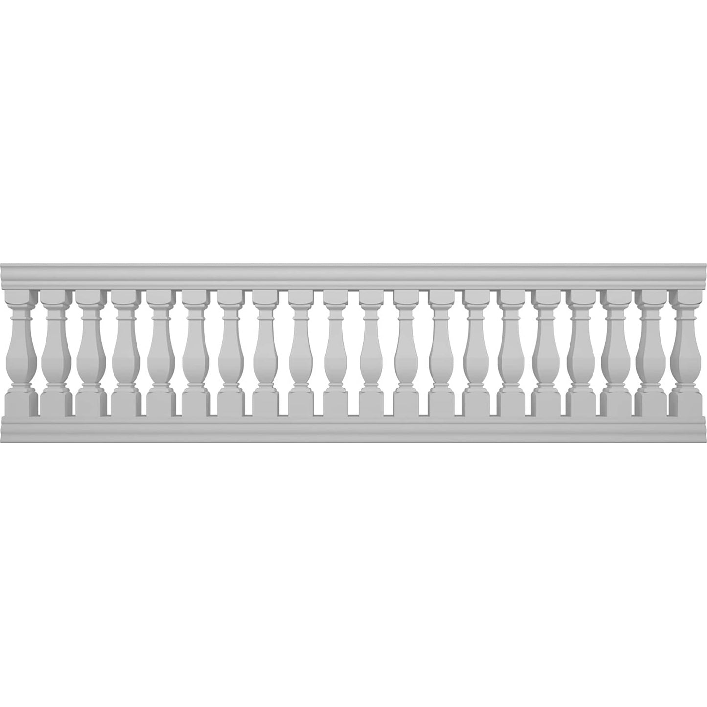 Ekena Millwork FiberThane Arcadian Fiberglass Deck Rail Kit