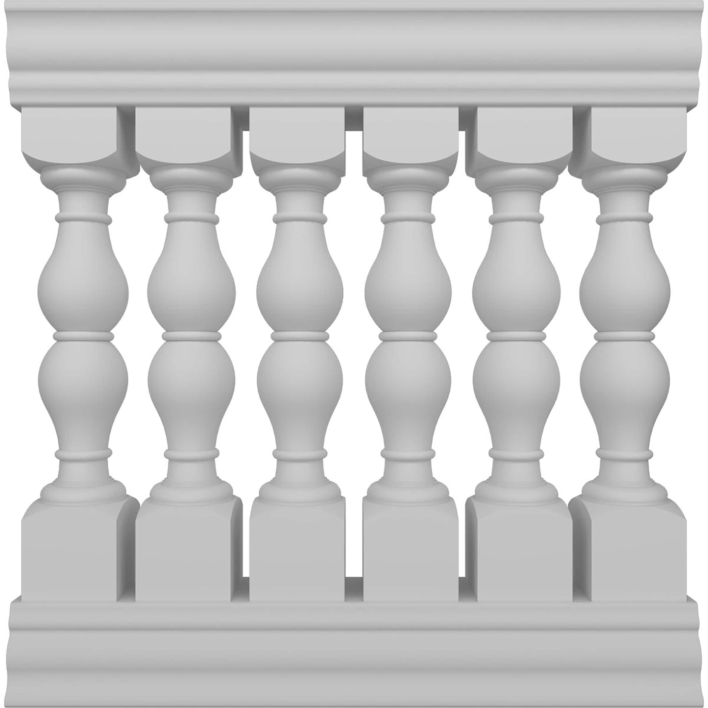 Ekena Millwork FiberThane Avalon Fiberglass Deck Rail Kit