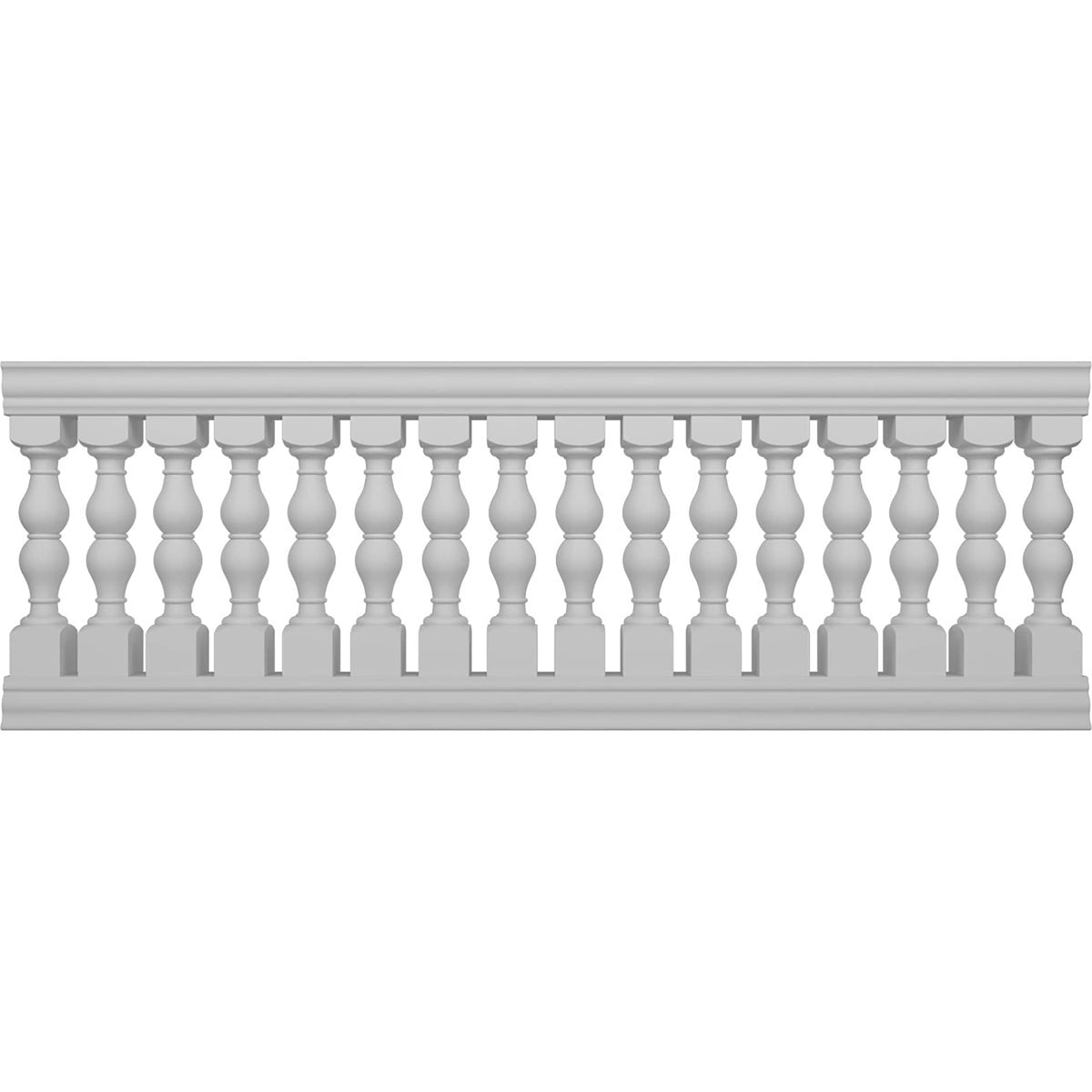 Ekena Millwork FiberThane Avalon Fiberglass Deck Rail Kit