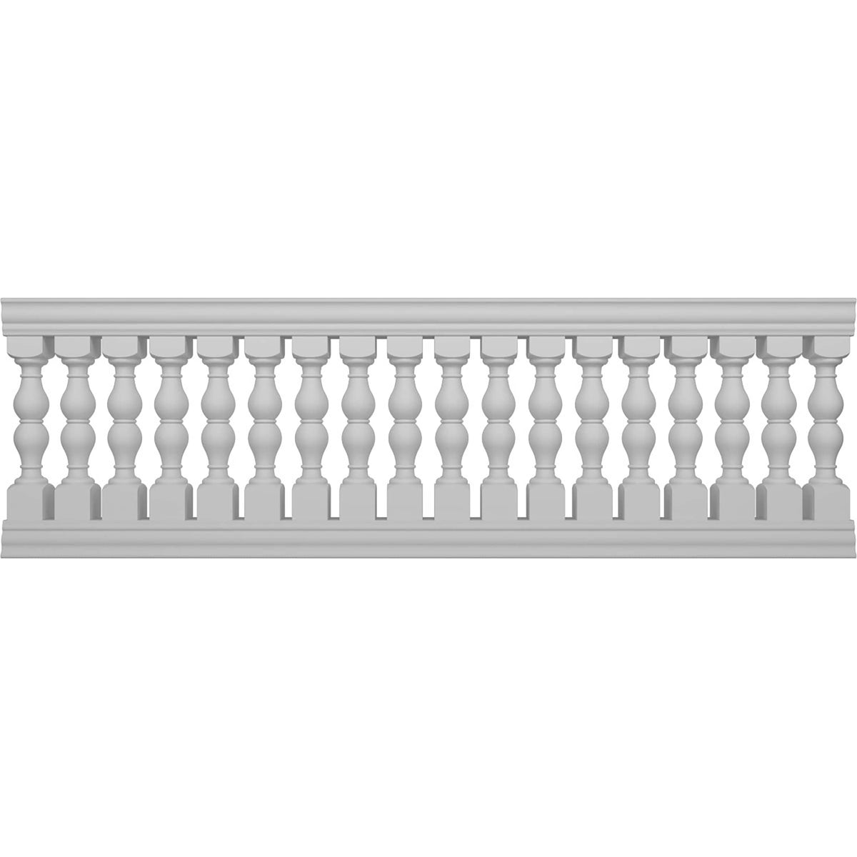 Ekena Millwork FiberThane Avalon Fiberglass Deck Rail Kit