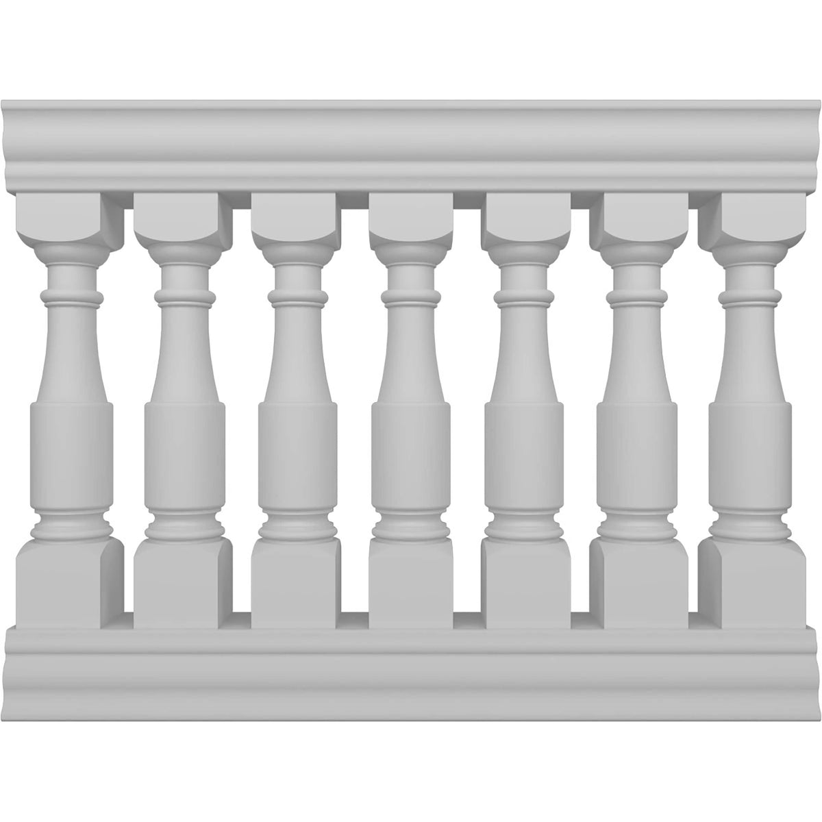 Ekena Millwork FiberThane Hamilton Fiberglass Deck Rail Kit