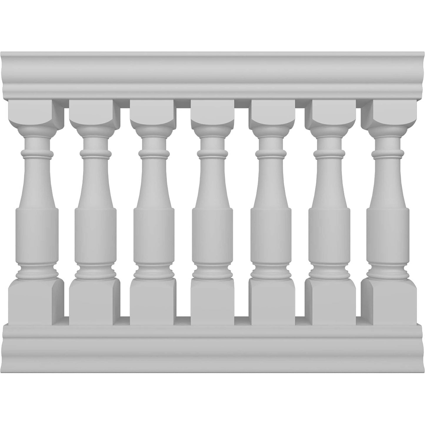 Ekena Millwork FiberThane Hamilton Fiberglass Deck Rail Kit