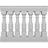 Ekena Millwork FiberThane Hamilton Fiberglass Deck Rail Kit