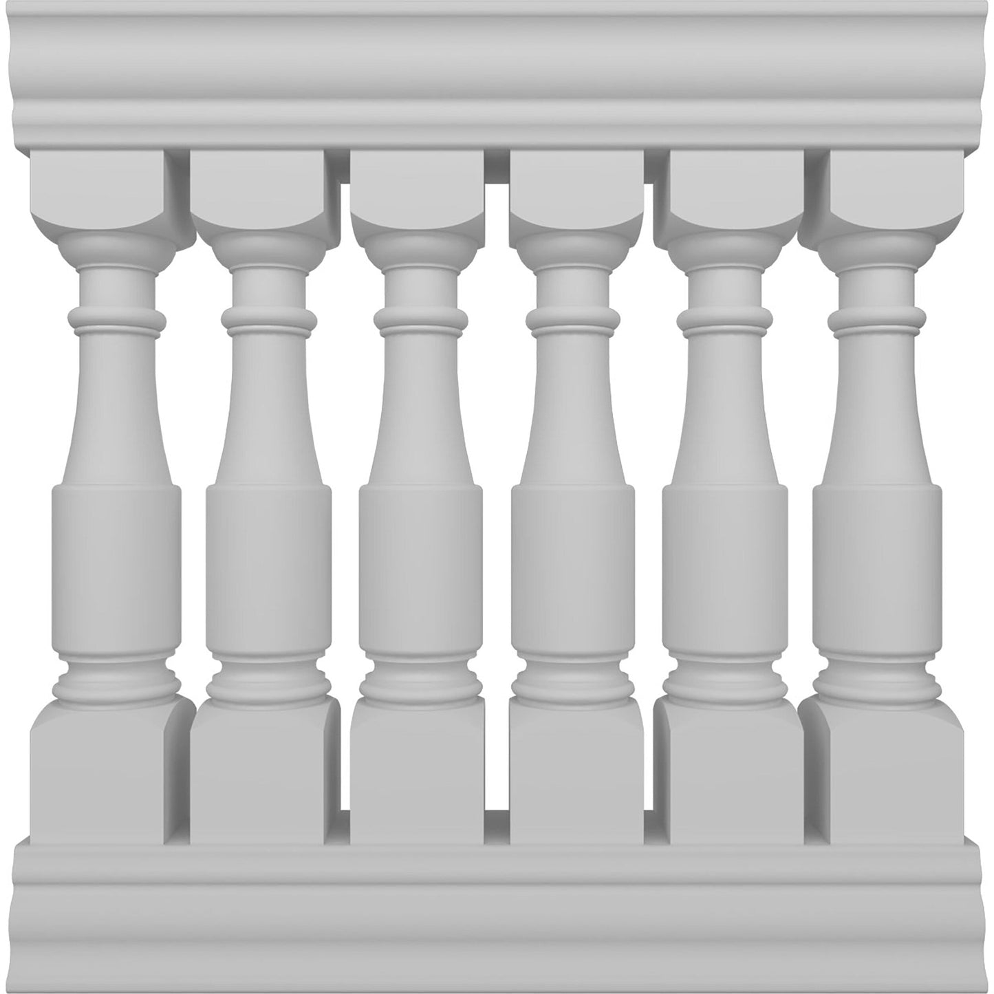 Ekena Millwork FiberThane Hamilton Fiberglass Deck Rail Kit