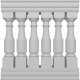 Ekena Millwork FiberThane Hamilton Fiberglass Deck Rail Kit