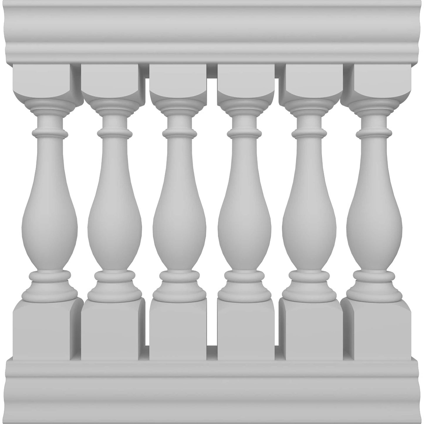 Ekena Millwork FiberThane Legacy Fiberglass Deck Rail Kit