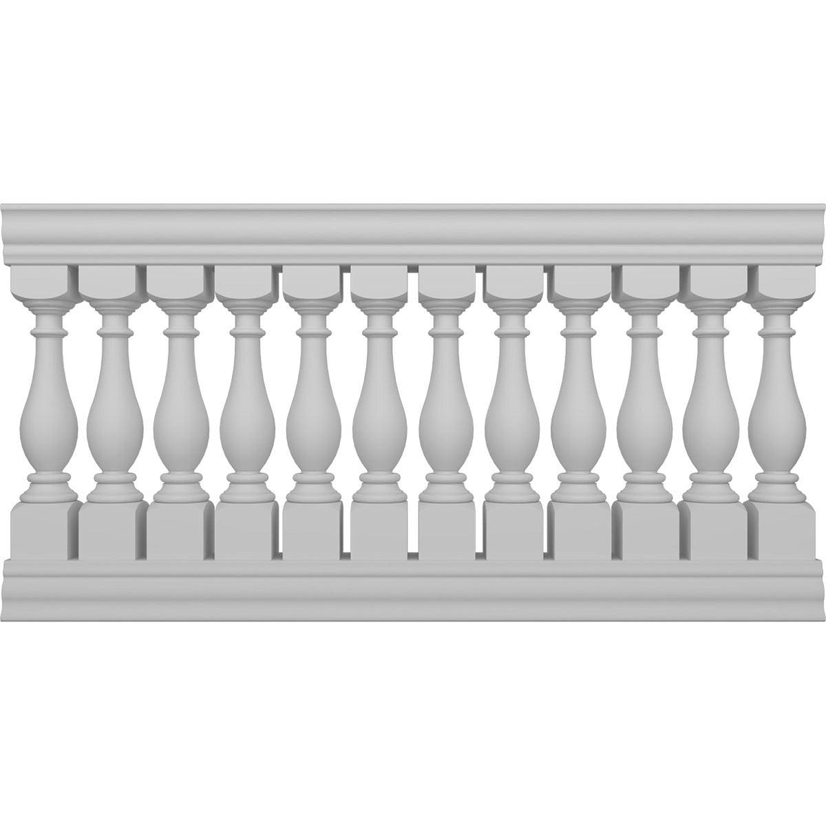 Ekena Millwork FiberThane Legacy Fiberglass Deck Rail Kit