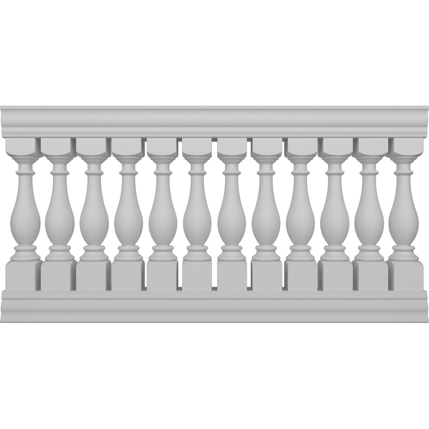 Ekena Millwork FiberThane Legacy Fiberglass Deck Rail Kit