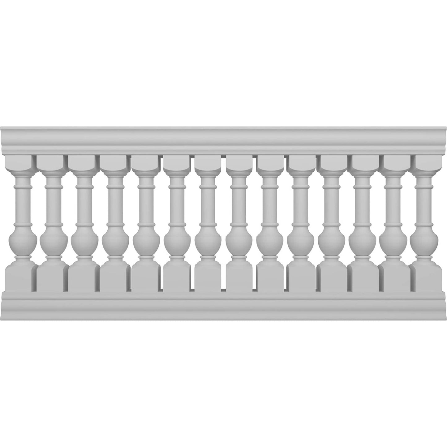 Ekena Millwork FiberThane York Fiberglass Deck Rail Kit