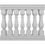 Ekena Millwork FiberThane Arcadian Fiberglass Deck Rail Kit