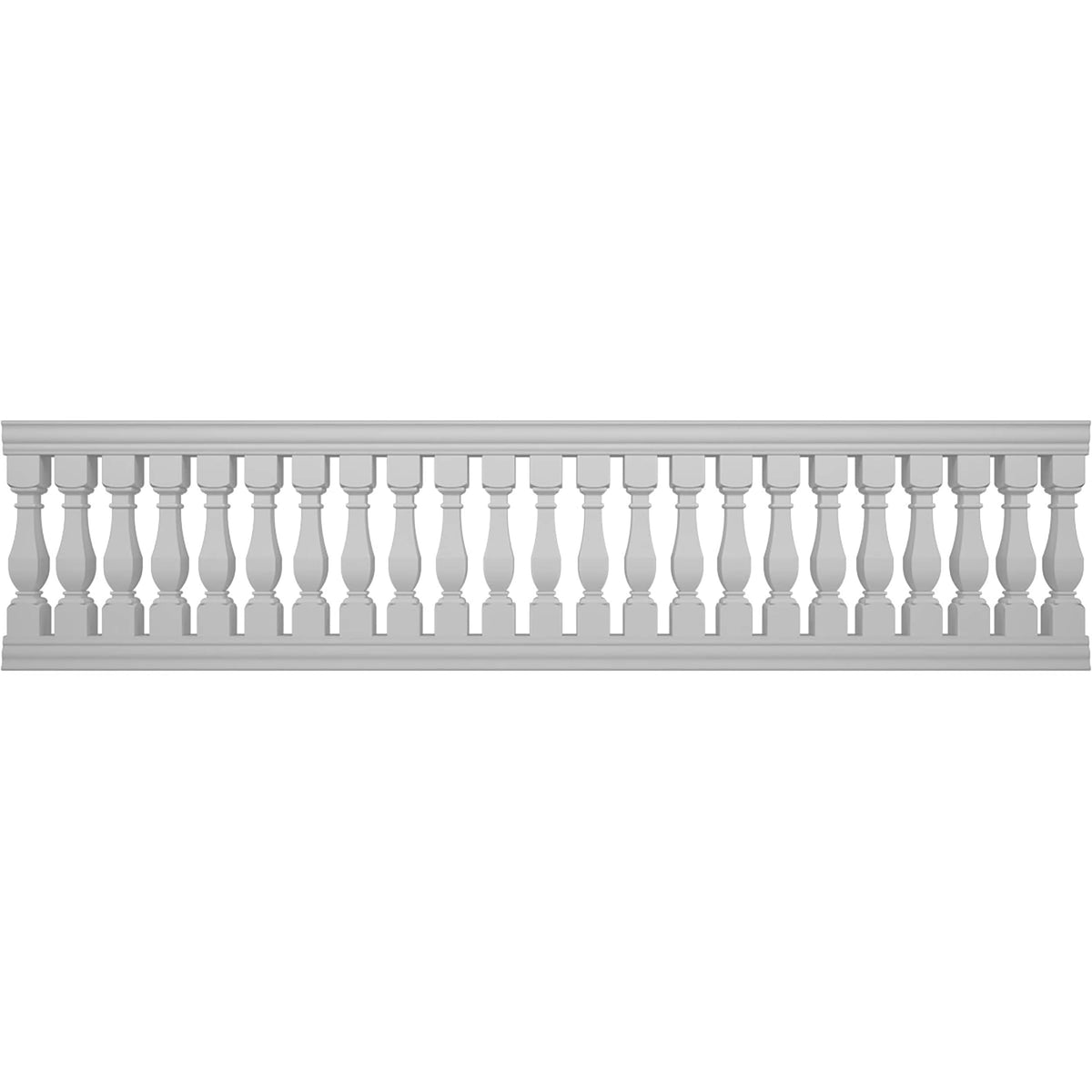 Ekena Millwork FiberThane Arcadian Fiberglass Deck Rail Kit