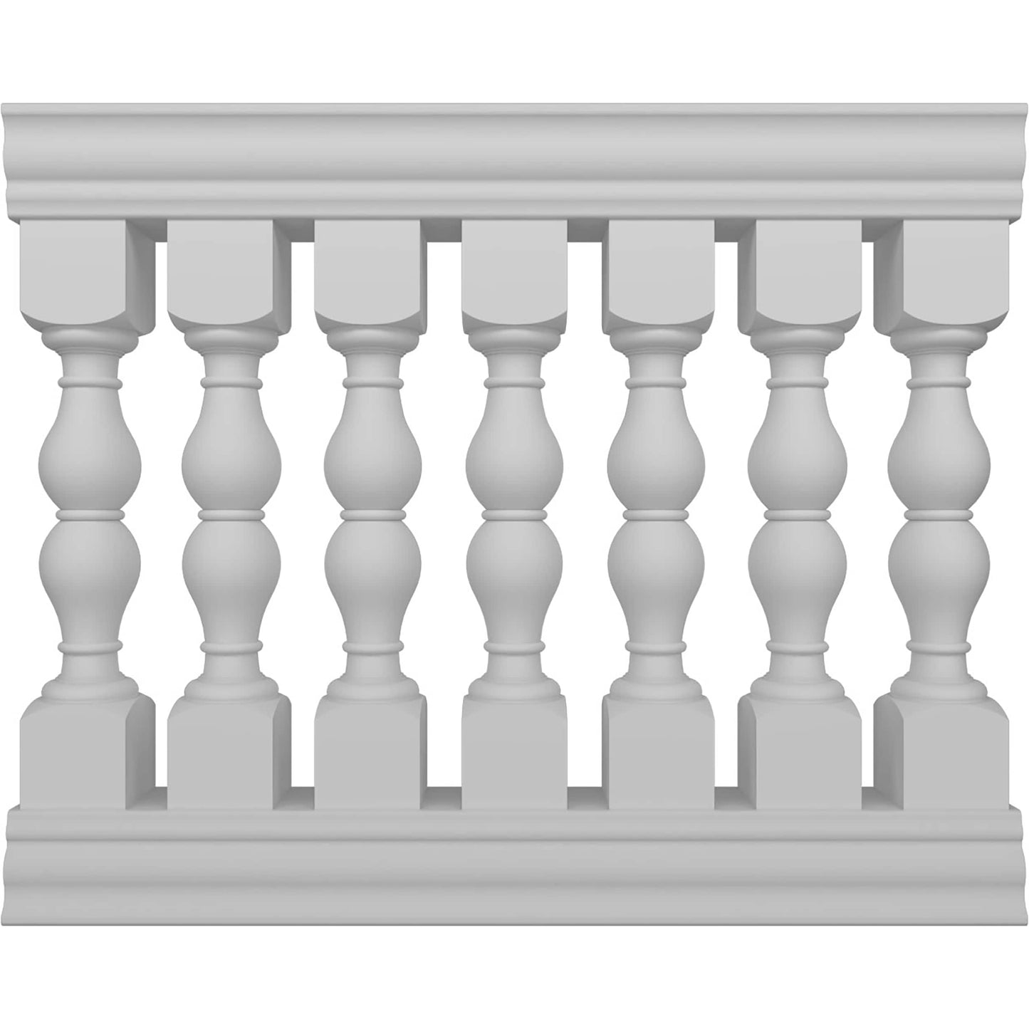 Ekena Millwork FiberThane Avalon Fiberglass Deck Rail Kit