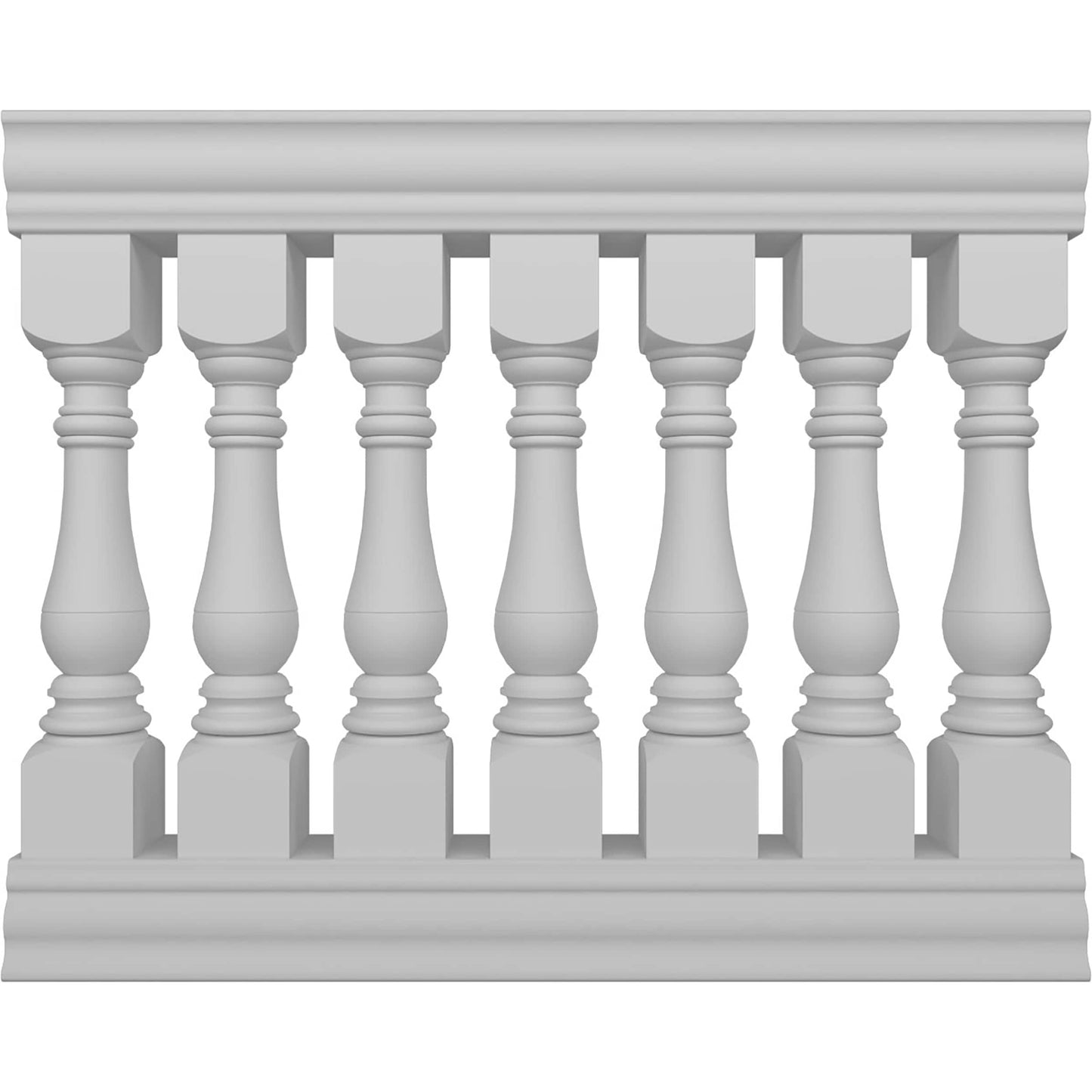 Ekena Millwork FiberThane Bradford Fiberglass Deck Rail Kit