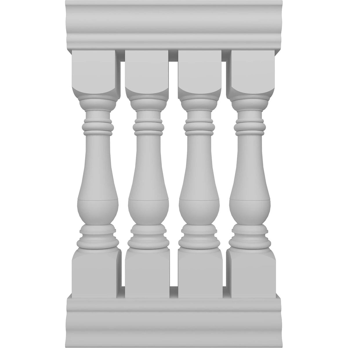 Ekena Millwork FiberThane Bradford Fiberglass Deck Rail Kit