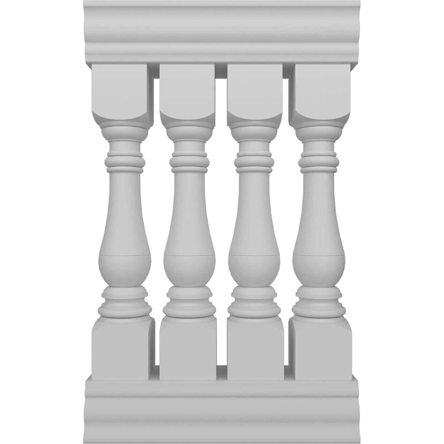 Ekena Millwork FiberThane Bradford Fiberglass Deck Rail Kit