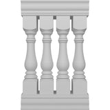 Ekena Millwork FiberThane Bradford Fiberglass Deck Rail Kit