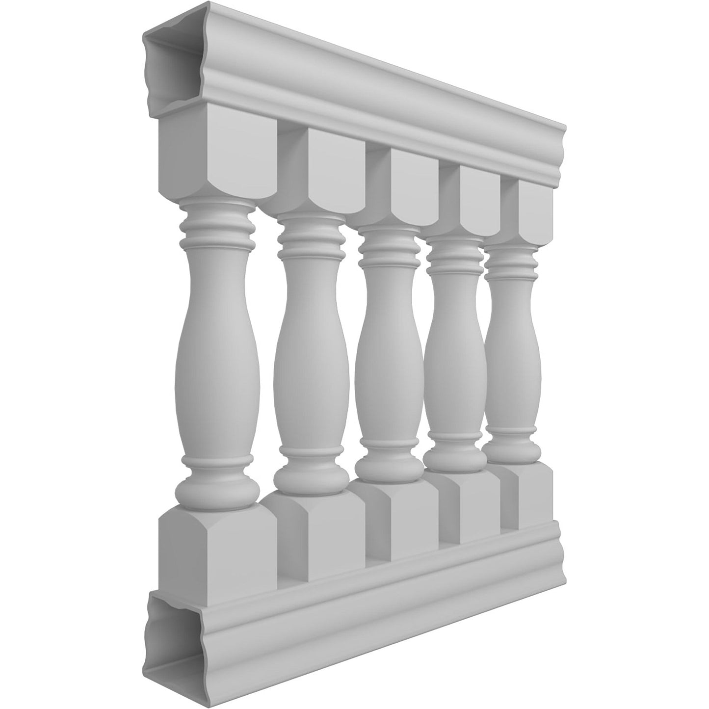 Ekena Millwork FiberThane Embassy Fiberglass Deck Rail Kit
