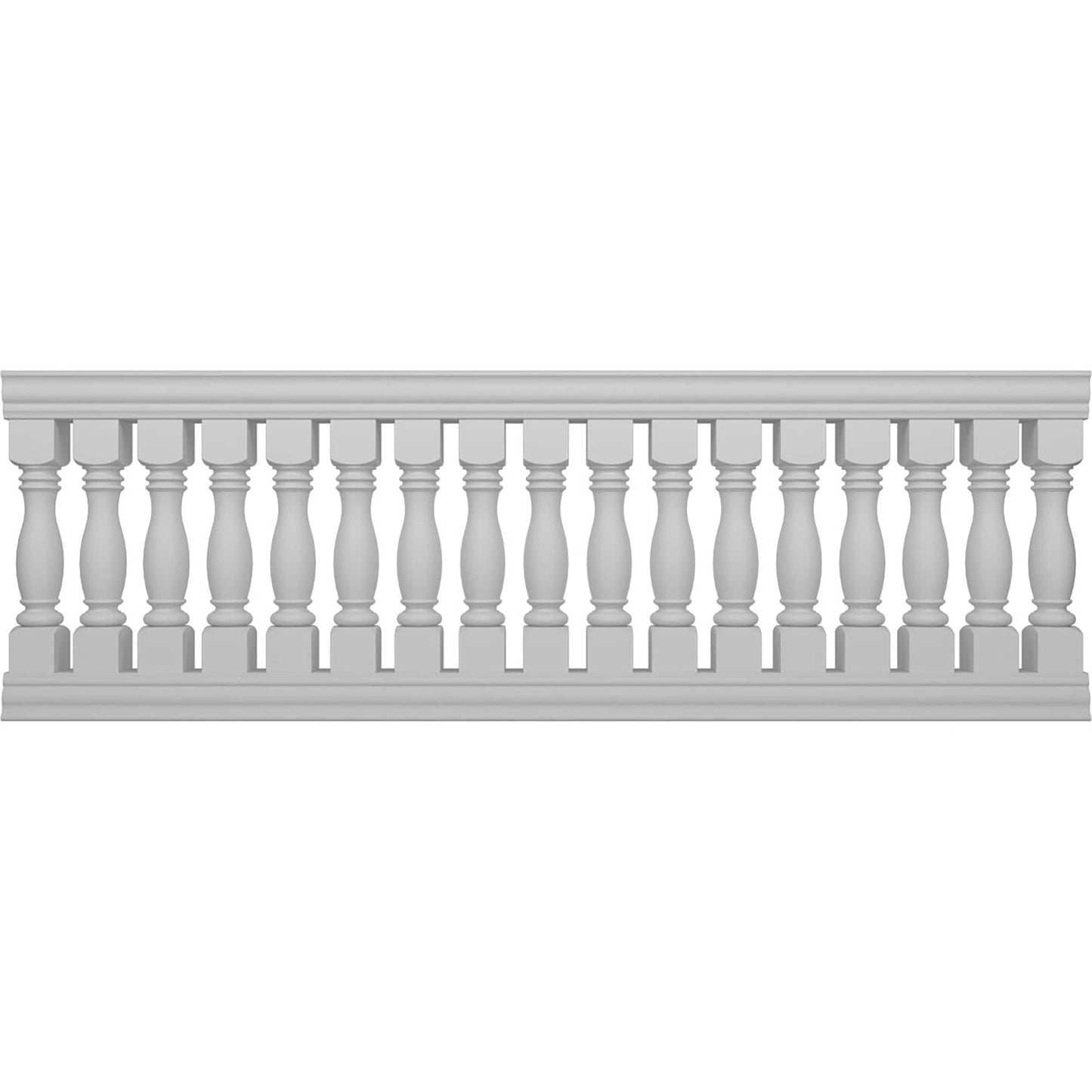 Ekena Millwork FiberThane Embassy Fiberglass Deck Rail Kit