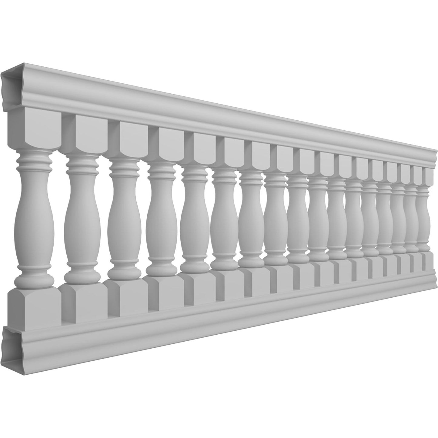 Ekena Millwork FiberThane Embassy Fiberglass Deck Rail Kit