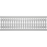 Ekena Millwork FiberThane Embassy Fiberglass Deck Rail Kit
