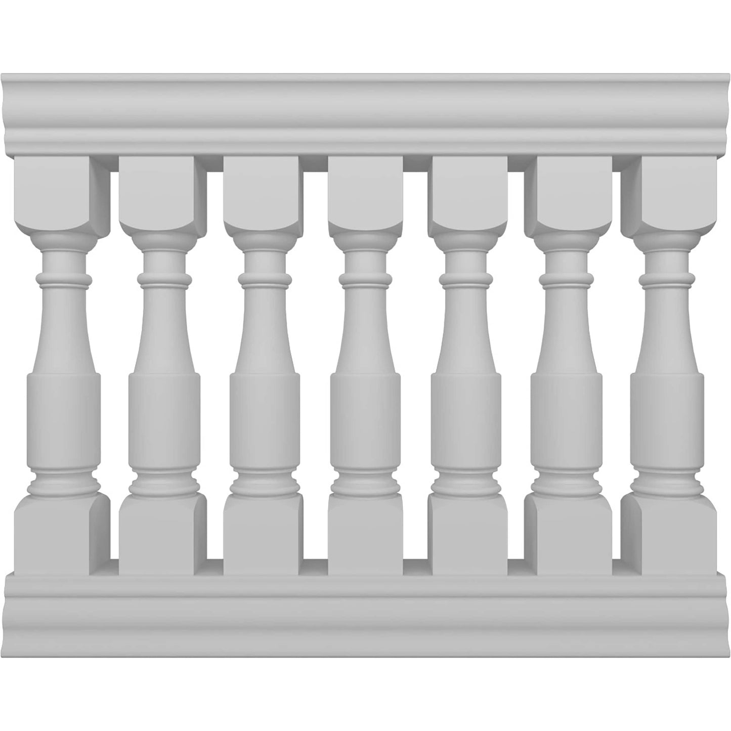 Ekena Millwork FiberThane Hamilton Fiberglass Deck Rail Kit