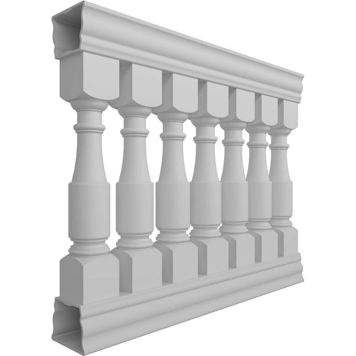 Ekena Millwork FiberThane Hamilton Fiberglass Deck Rail Kit