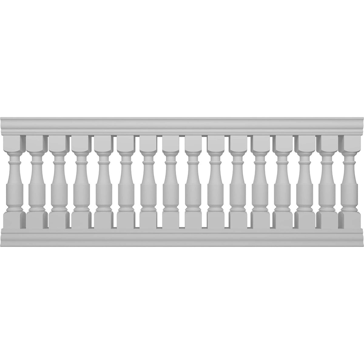 Ekena Millwork FiberThane Hamilton Fiberglass Deck Rail Kit